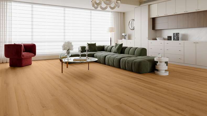 Lys&Land Rigid Klick Vinyl - Fjordline XL Oak Venero 1.83m long XL plank | integrated footfall sound insulation (SP183-07)