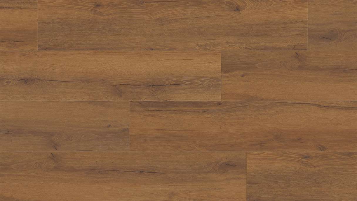 planeo design flooring for clicking - Eco Home&Health Rustic Oak Brown | Impact sound insulation integrated (LO-EK-02)