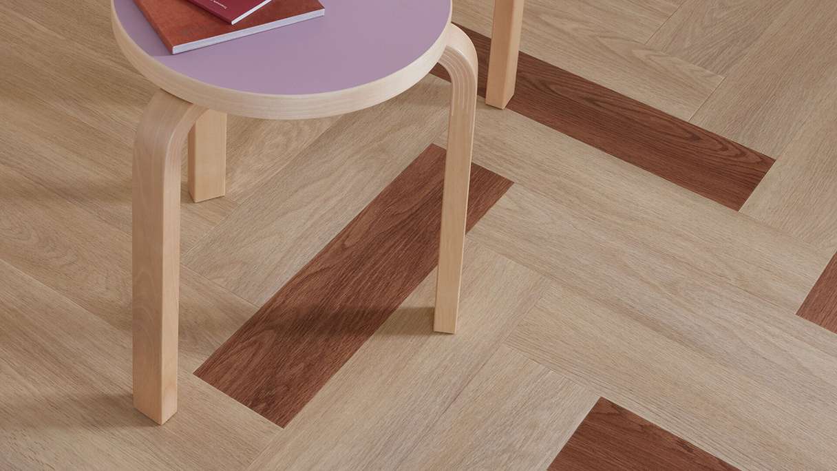 planeo self-adhesive vinyl – SilentIQ Wood 2-in-1 Commercial Marvessa | Integrated impact sound insulation (F-DW-SIQ-16080)