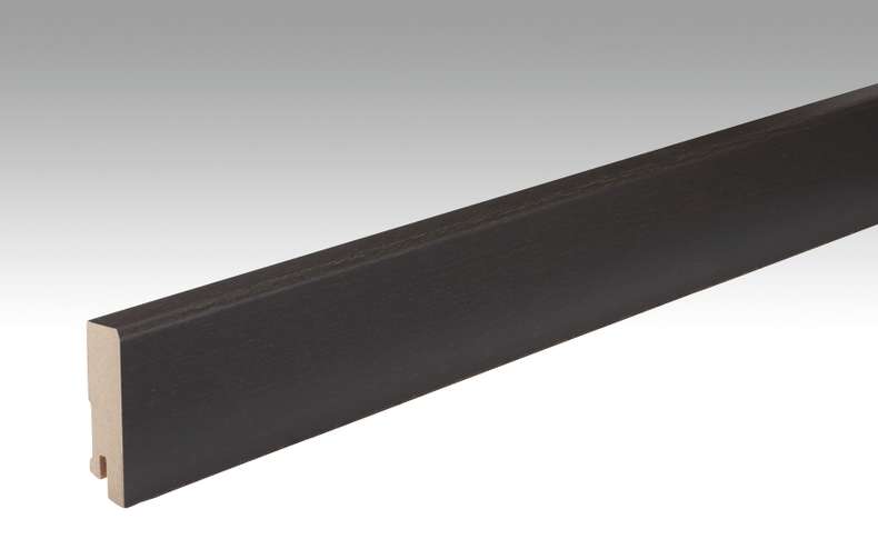 MEISTER Skirtings Oak black-brown 1009 - 2380 x 60 x 16 mm (200052-2380-01009)