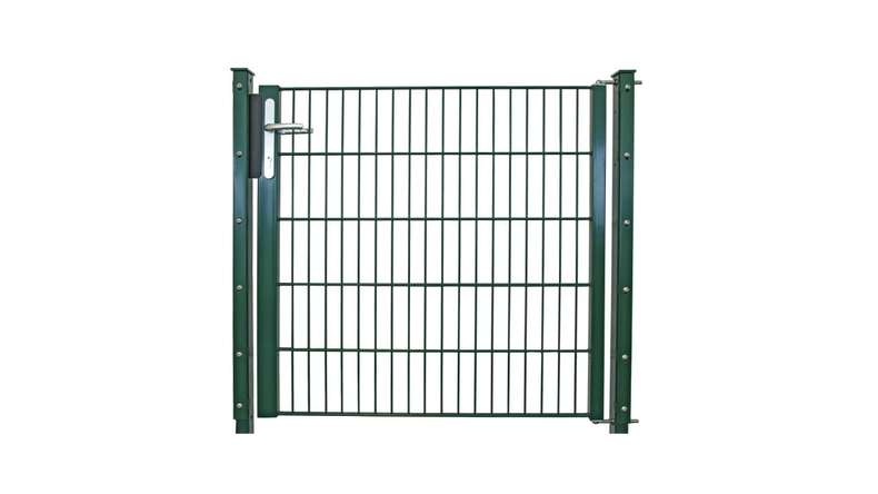 Universal door light 1-leaf moss green - W 1090 mm incl. gateposts