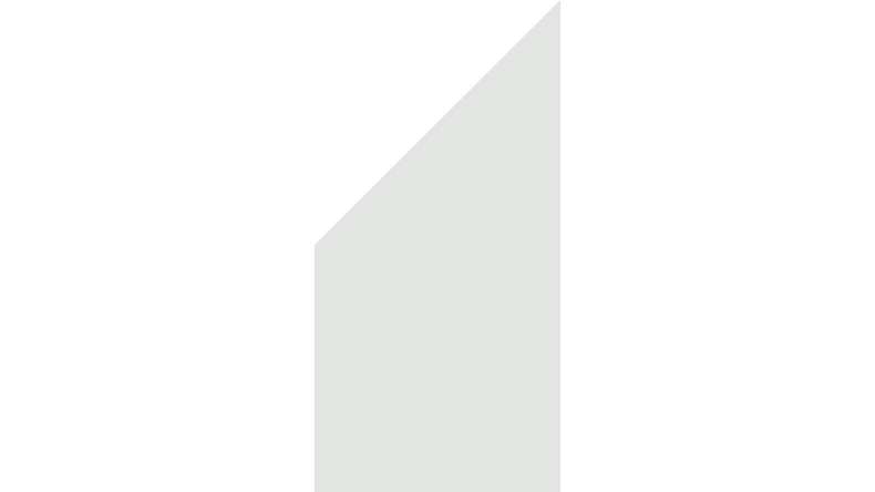 planeo Ambiente - glass privacy screen angled clear glass 90 x 180 cm