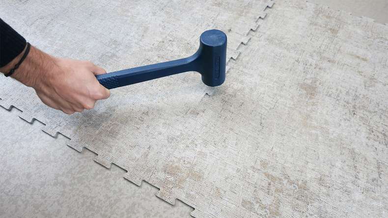 Gerflor Industrial Flooring – Creation 70 Connect Rough Textile Beige (36900062)