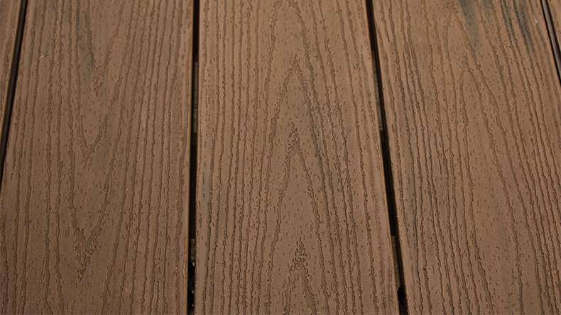 planeo TitanWood - solid plank dark brown antique aged/brushed