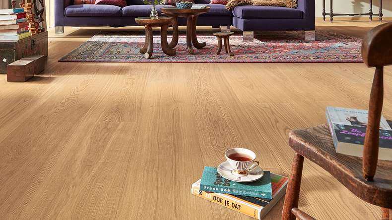 MEISTER Lindura wood flooring HD 400 - 08906 Oak natural pure natural oiled 2200 x 270 x 11 mm (500213-2200270-08906)