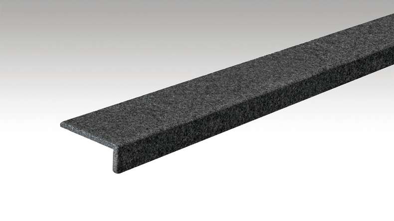 Meister angled cover strip felt slate grey 04504 - 2000 x 60 x 22 mm (200029-2000-04504)