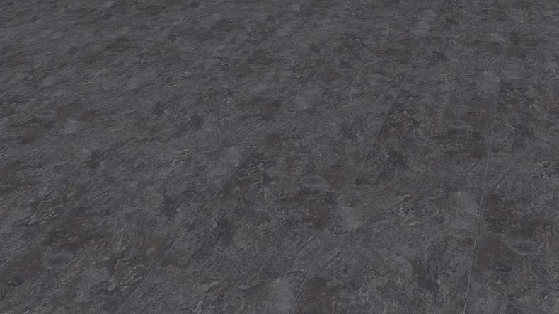 Gerflor vinyl flooring - Senso Natural Night Slate - tile look bevelled self-adhesive