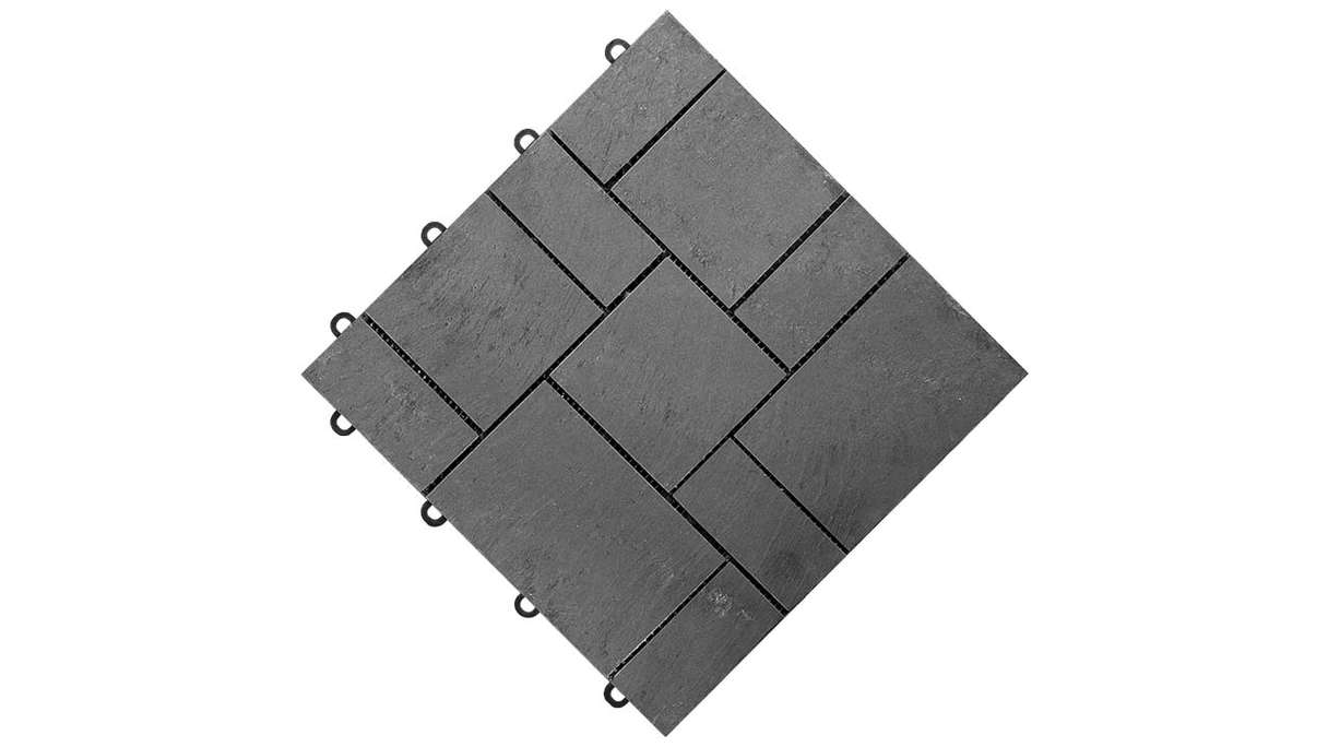 Planeo Click Tile Stone - Slate Roma