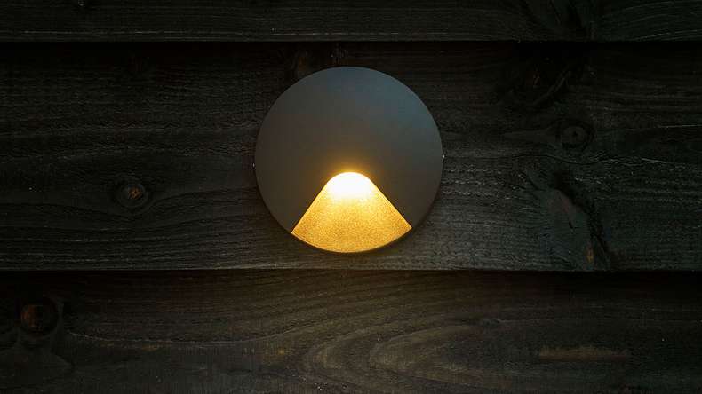 planeo garden lighting 12V - LED wall light Kuma wall light Alu - 6W 294Lumen