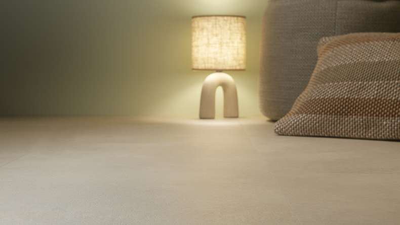 Gerflor adhesive vinyl - Creation 30 Bloom Uni Cream