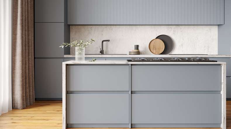 Planeo Wallboard - Light Grey Matt - 210 x 100 cm
