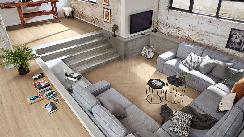 MEISTER Laminate - MeisterDesign LD 250 rock oak sand 07122 | synchronised embossing (600002-1288244-07122)