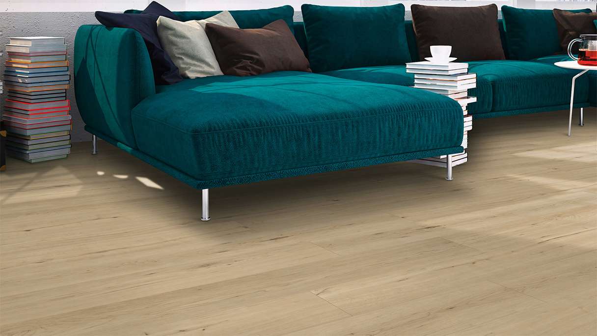 planeo Rigid click vinyl - FlexCore 55 Misty Oak | Impact sound insulation integrated (plfc-5023FS55)