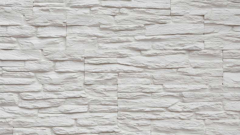 planeo StoneWall Solid brick slips - Mont Blanc