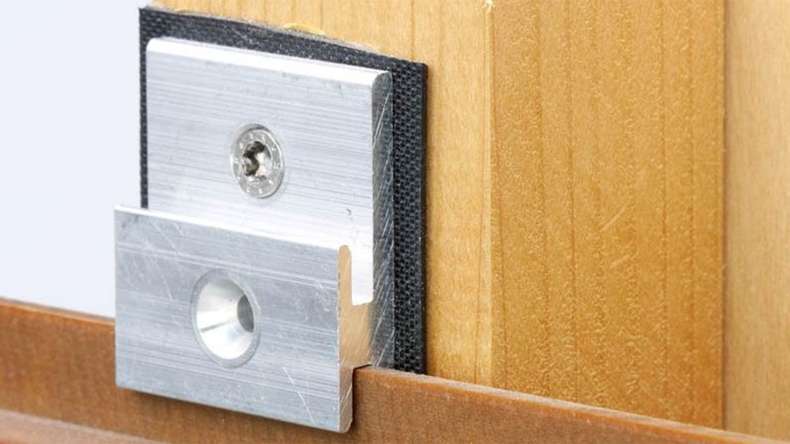 Trespa Universal Clip with Screws