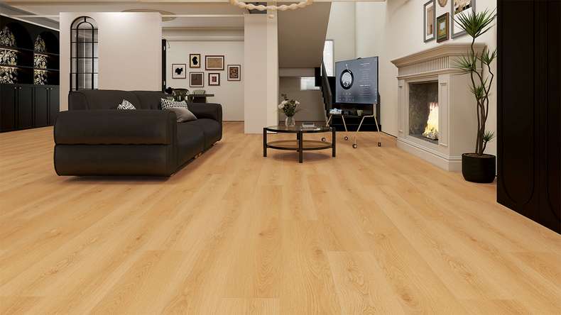 Lys&Land Rigid Klick Vinyl - Fjordline XL Oak Nova 1.83m long XL plank | integrated footfall sound insulation (SP183-09)