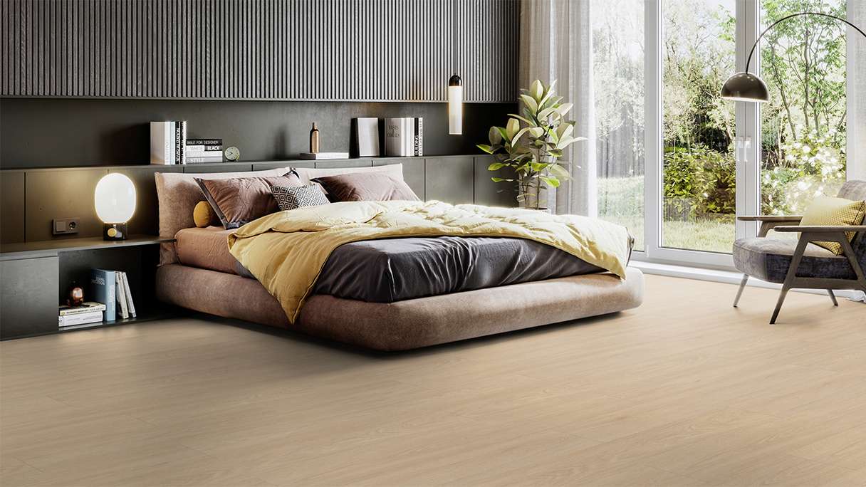 Gerflor Klick Vinyl - Senso Premium Rigid Acoustic Country beige | Impact sound insulation integrated (39471625)