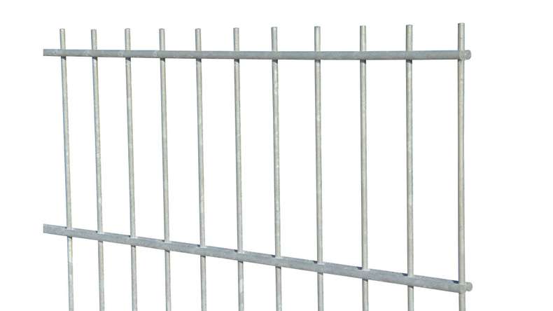 Double-rod fence light 6/5/6 - width 2510 mm Hot-dip galvanised