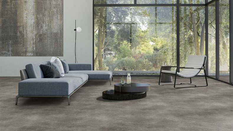 Gerflor CV flooring – TEXLINE Nature 2380 Leone Charcoal