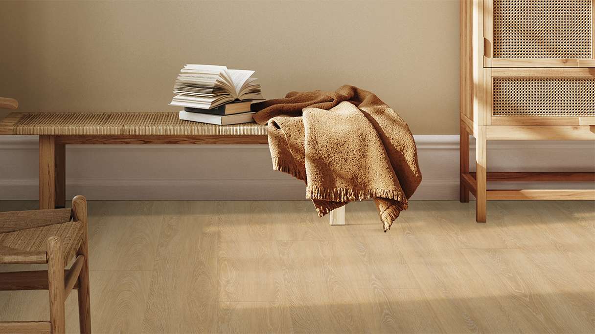 Gerflor Klick Vinyl - Senso Premium Rigid Acoustic Meadow honey | Impact sound insulation integrated (39471540)