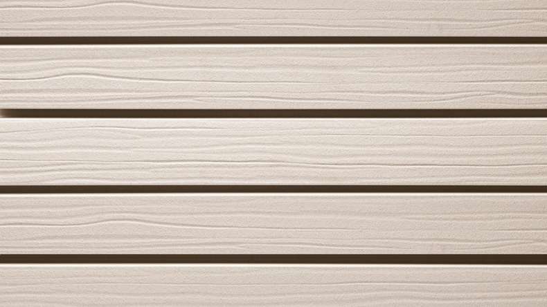 planeo Fassado - WPC rhombus strip facade cladding Prime pebble