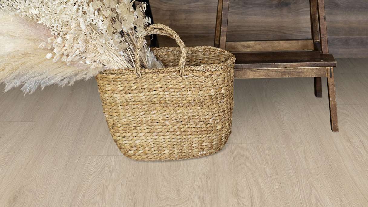 Gerflor click Vinyl - Virtuo 30 Rigid Acoustic EIR Blomma Light | integrated impact sound insulation (39131464)