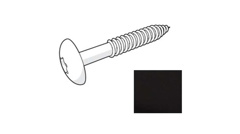 Trespa HPL Facade Screw - Metropolis Black 4.8 x 38mm