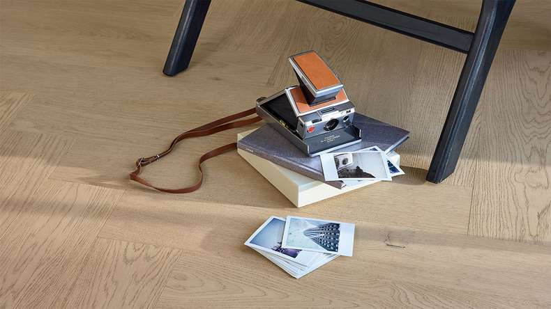MEISTER Lindura wood flooring HS 500 - 20232 Oak classic sand grey ultra matt lacquered 700 x 140 x 11 mm (500010-0700140-20232)