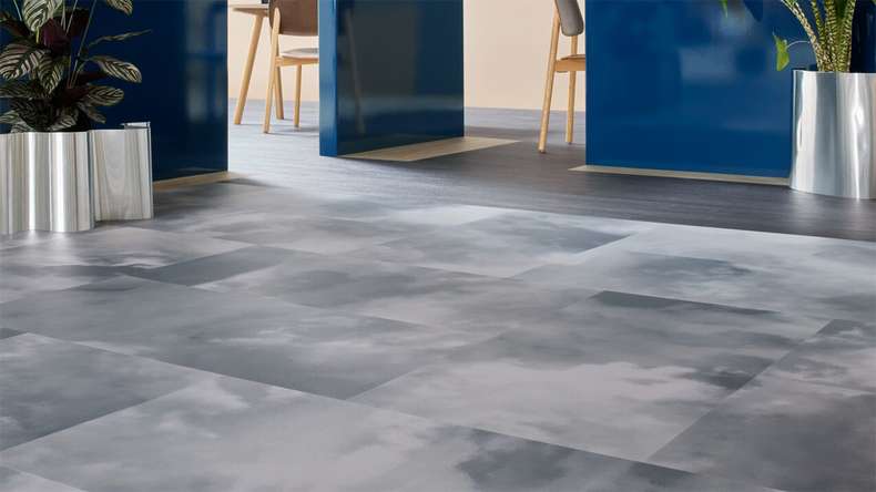 Forbo Allura Material 55 adhesive vinyl - Blue Clouds (638749DR5_con)