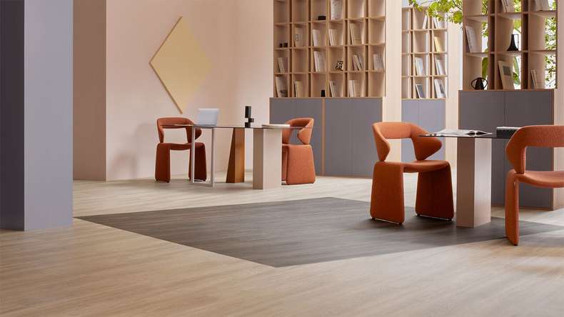 Forbo Allura Wood 70 adhesive vinyl - Dark Serene Oak (63645DR7)