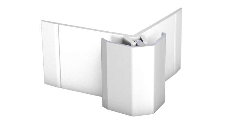 planeo wall profile system outside corner 069 - 260 cm
