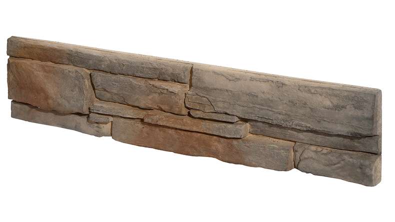 planeo StoneWall Solid stone slips - labradorite