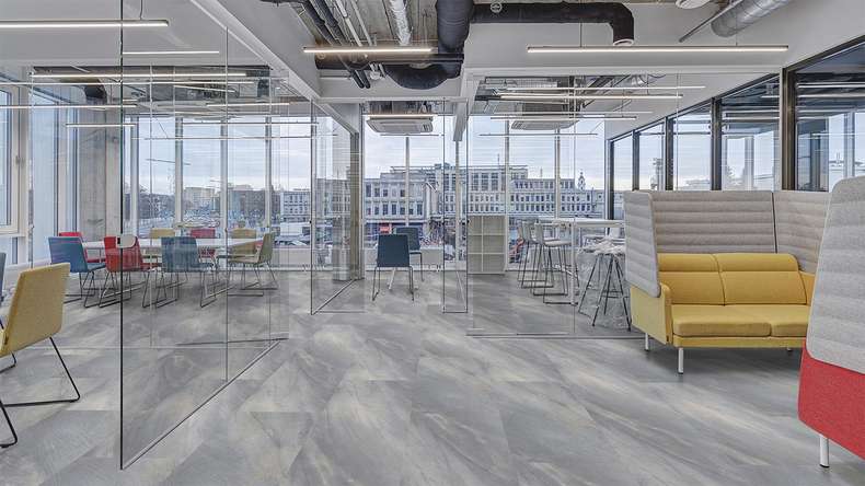 Forbo Allura Material 70 Adhesive Vinyl - Cool Natural Stone (63693DR7)