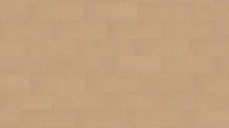 Wicanders click cork flooring - Go4Cork Sand - click cork flooring noble finish