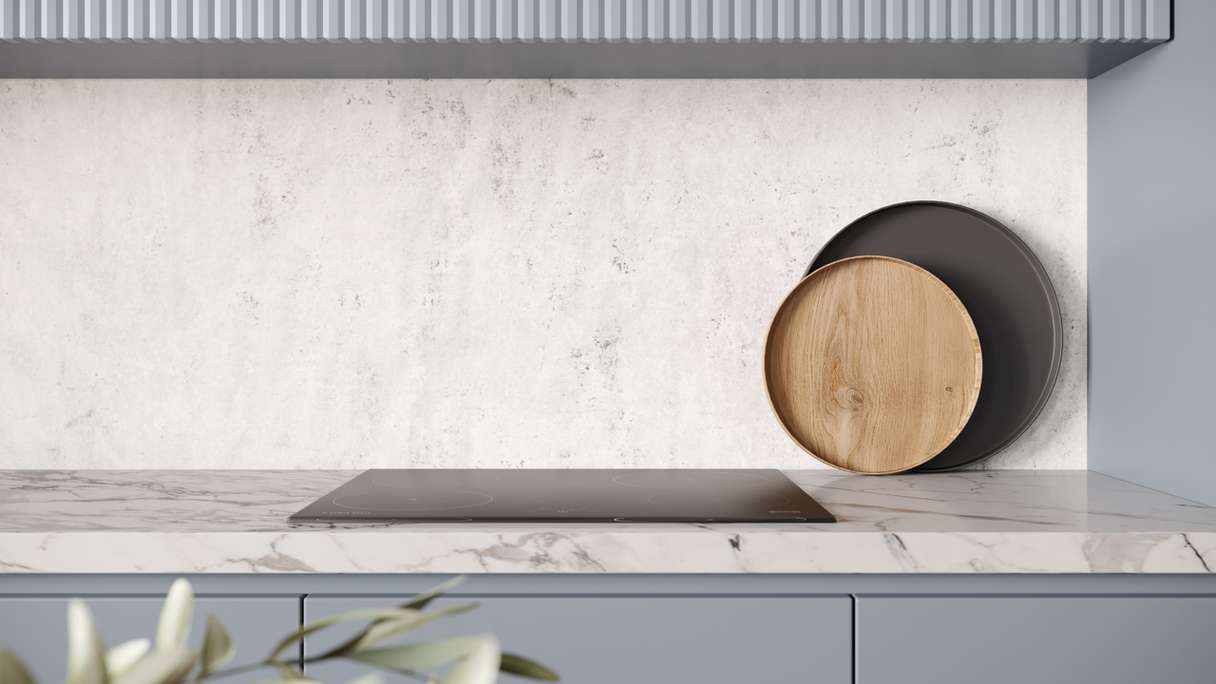 Planeo Wallboard - Light Grey Matt - 250 x 100 cm