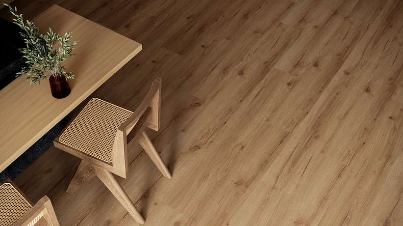 planeo WPC click vinyl - PUREtec MAX 70 EIR Classic Light Oak | Impact sound insulation integrated (RP-A50-6)