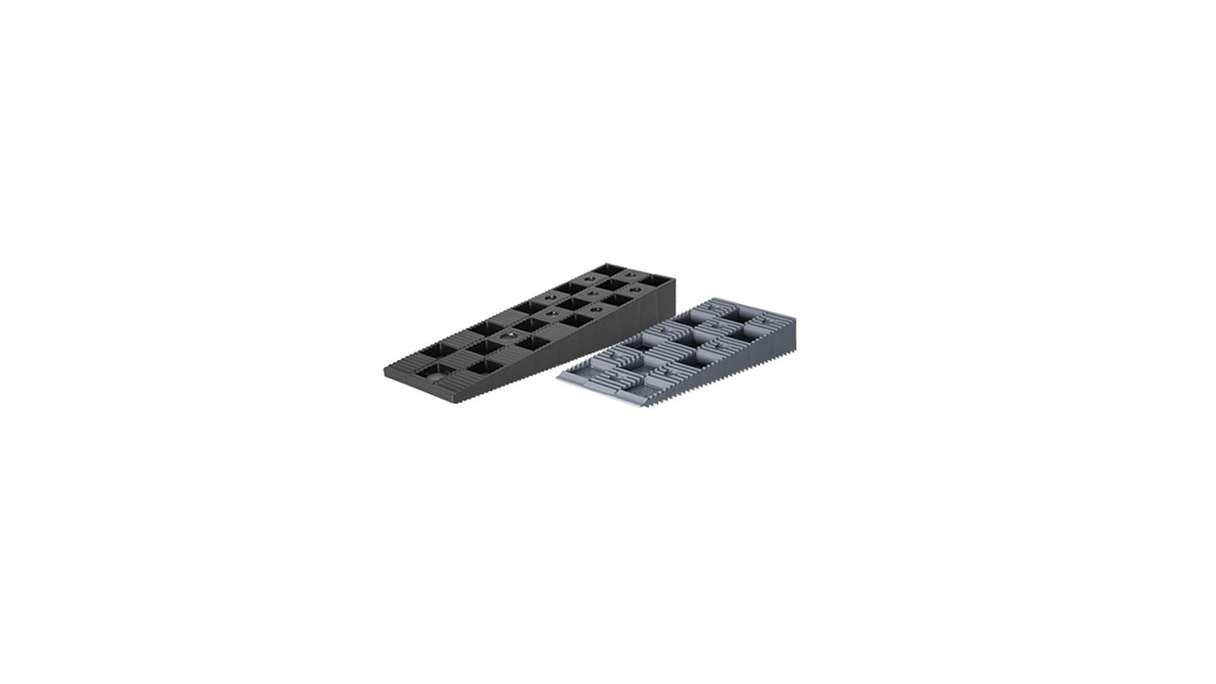 planeo adjustment wedges grey 14-40mm plastic