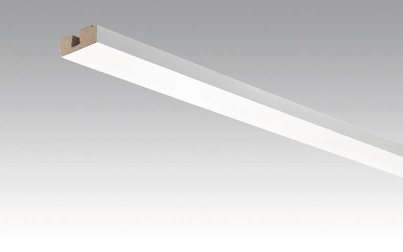 MEISTER Skirtings Ceiling trims White paintable DF 2222 - 2380 x 40 x 15 mm (200032-2380-02222)