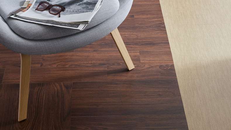 planeo self-adhesive vinyl – SilentIQ Wood 2-in-1 Torvelli | Integrated impact sound insulation (F-DW-SIQ-13035)