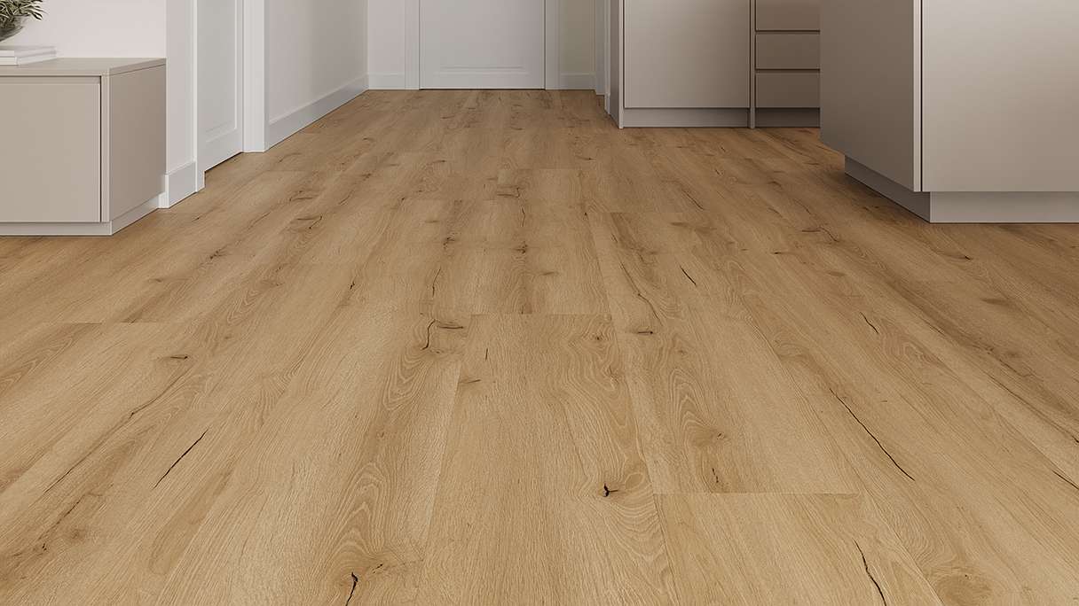 Lys&Land Rigid Klick Vinyl - Fjordline XL Oak Lumea 1.83m long XL plank | integrated footfall sound insulation (SP183-11)