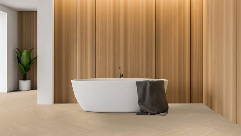 Gerflor adhesive vinyl - Virtuo 55 Glue Down HB Blomma beige | Authentic appearance (39201460)