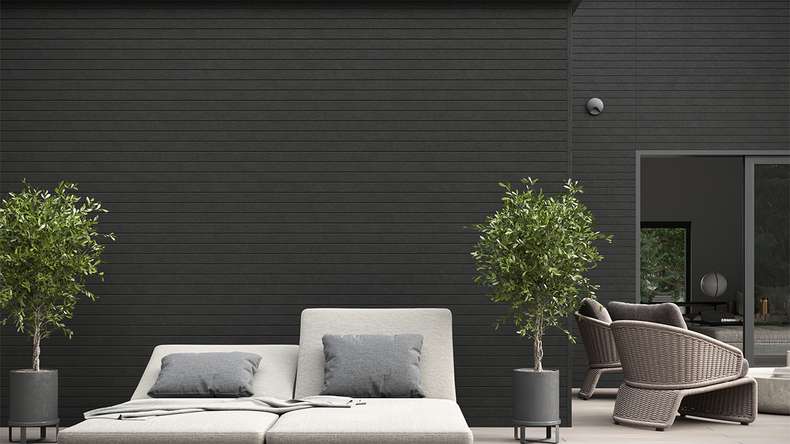 planeo Fassado - BPC facade cladding Ebony 5m (PBF-C20)