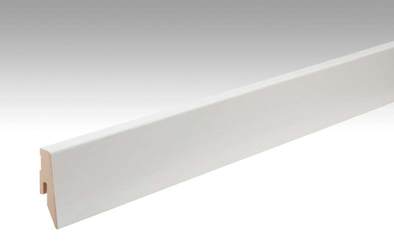 MEISTER skirtings oak white opaque 1079 - 2380 x 60 x 20 mm (200049-2380-01079)