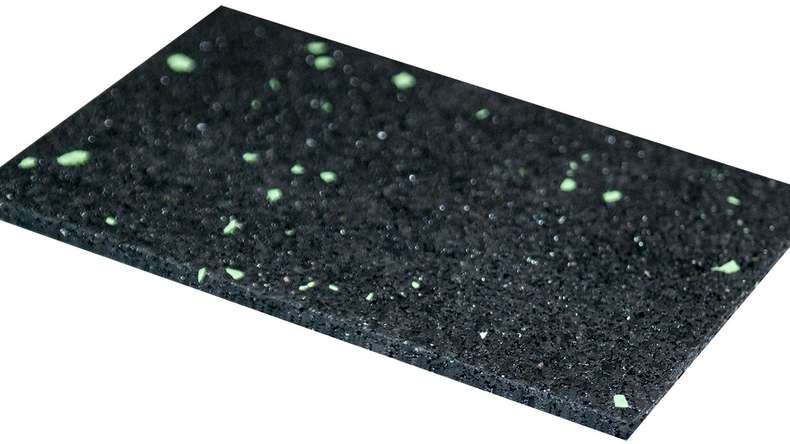 planeo terrace pad rubber granulate 3x60x90 mm - 60 pcs.