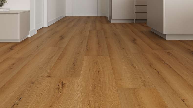Lys&Land Rigid Klick Vinyl - Fjordline XL Oak Venero 1.83m long XL plank | integrated footfall sound insulation (SP183-07)