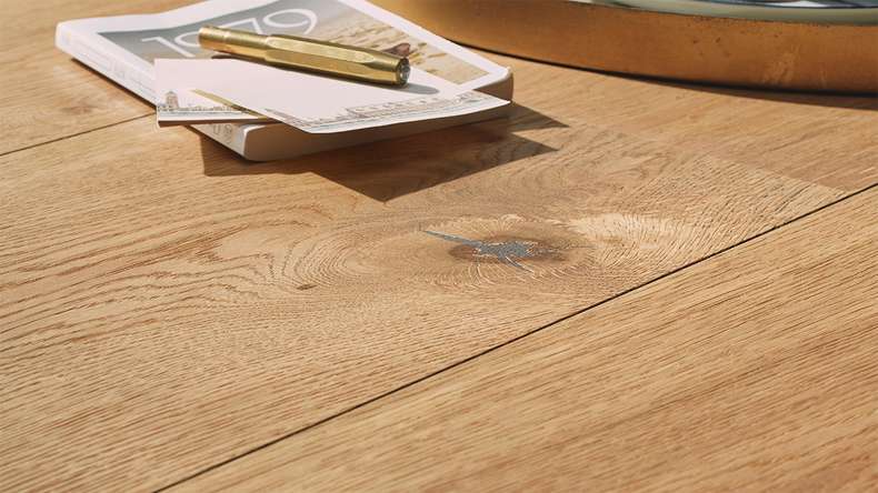 MEISTER Lindura wood flooring HD 400 - 08915 Oak authentic ultra matt lacquered 2200 x 205 x 11 mm (500214-2200205-08915)