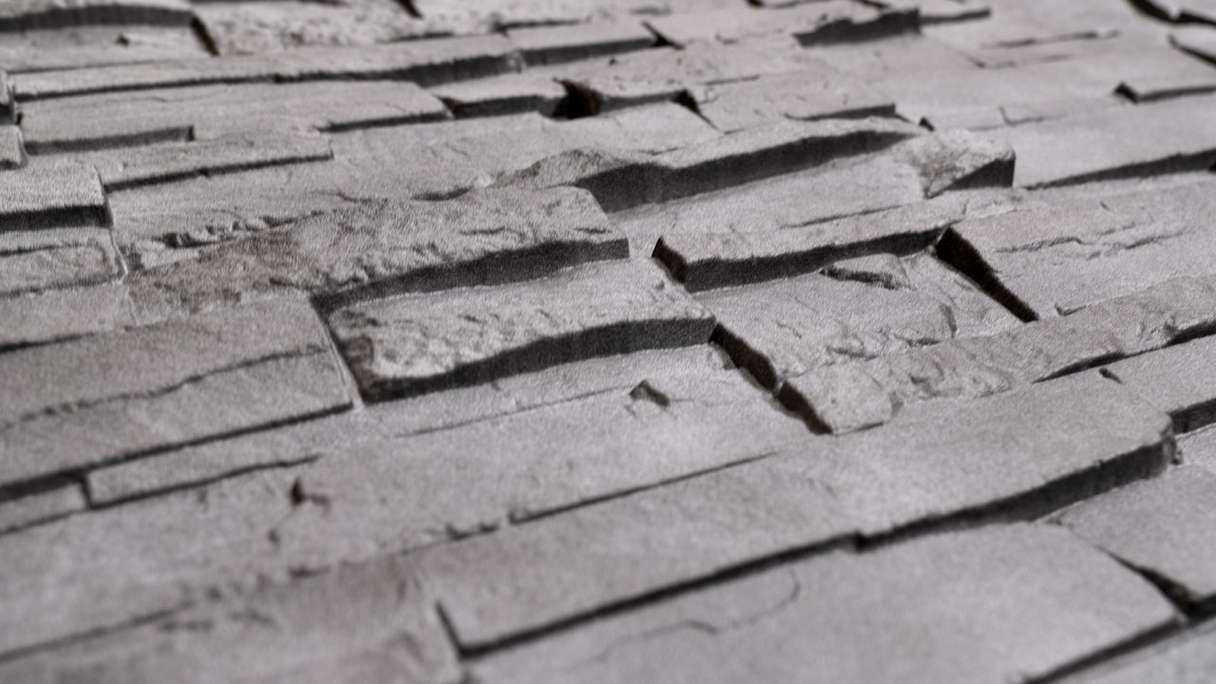 planeo wall cladding stone look - NoviHome Anthracite 1054 x 334 mm