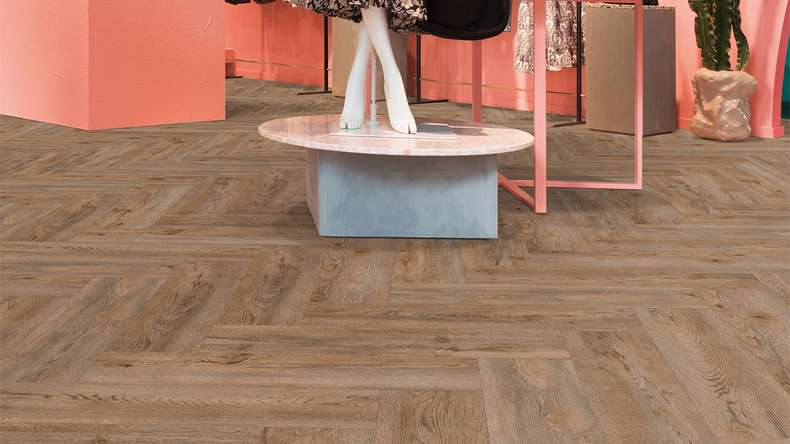 Project Floors adhesive vinyl - Herringbone Wide PW 3150/HBX (PW3150HBX)