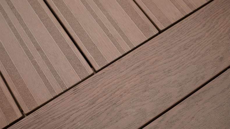 planeo Authoria PureBoard solid decking - Copper Nature Oak 3.6m textured
