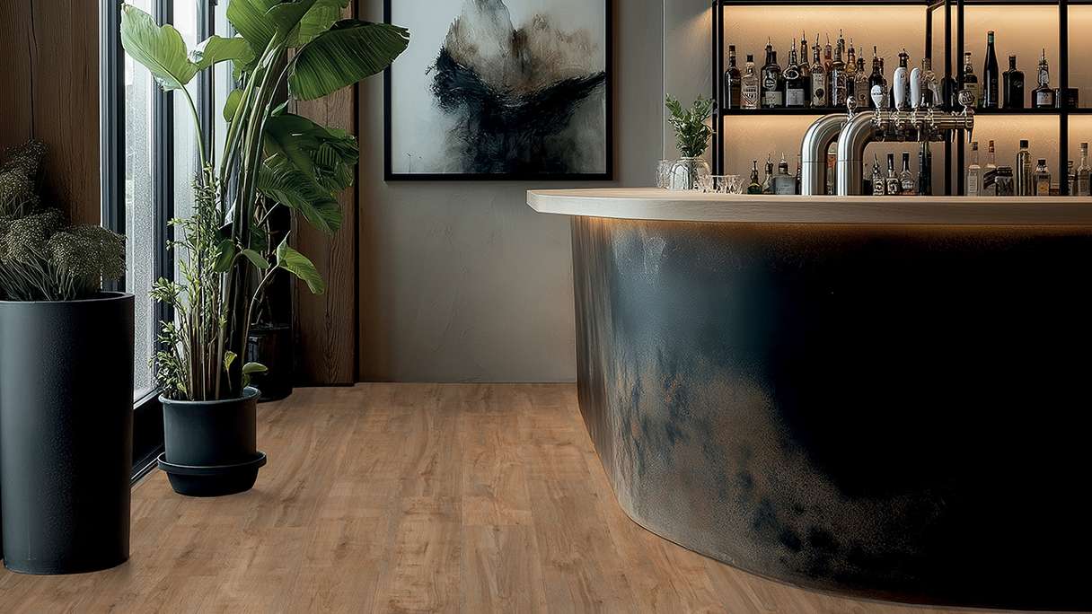 Gerflor Klick Vinyl Rigid - Creation 55 Clic Acoustic Savage Oak Greige | Impact sound insulation integrated (61241708)